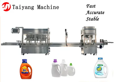 Full-Automatic Four-Head Tracking Cap Screwing Canning Machinery and Equipment