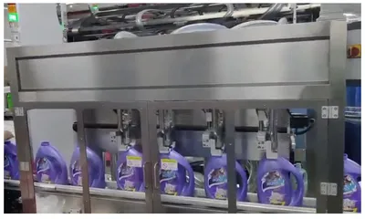 Laundry Liquid Shower Gel Bottle Filling Production Line/ Equipment/ Machine