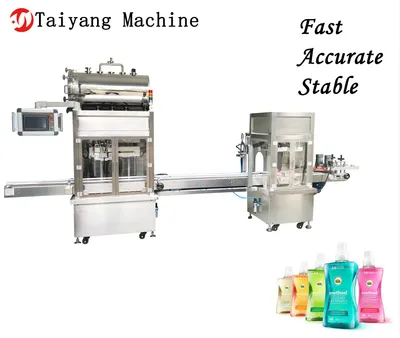 Stainless Steel 304 Detergent Double-Head Filling Machine