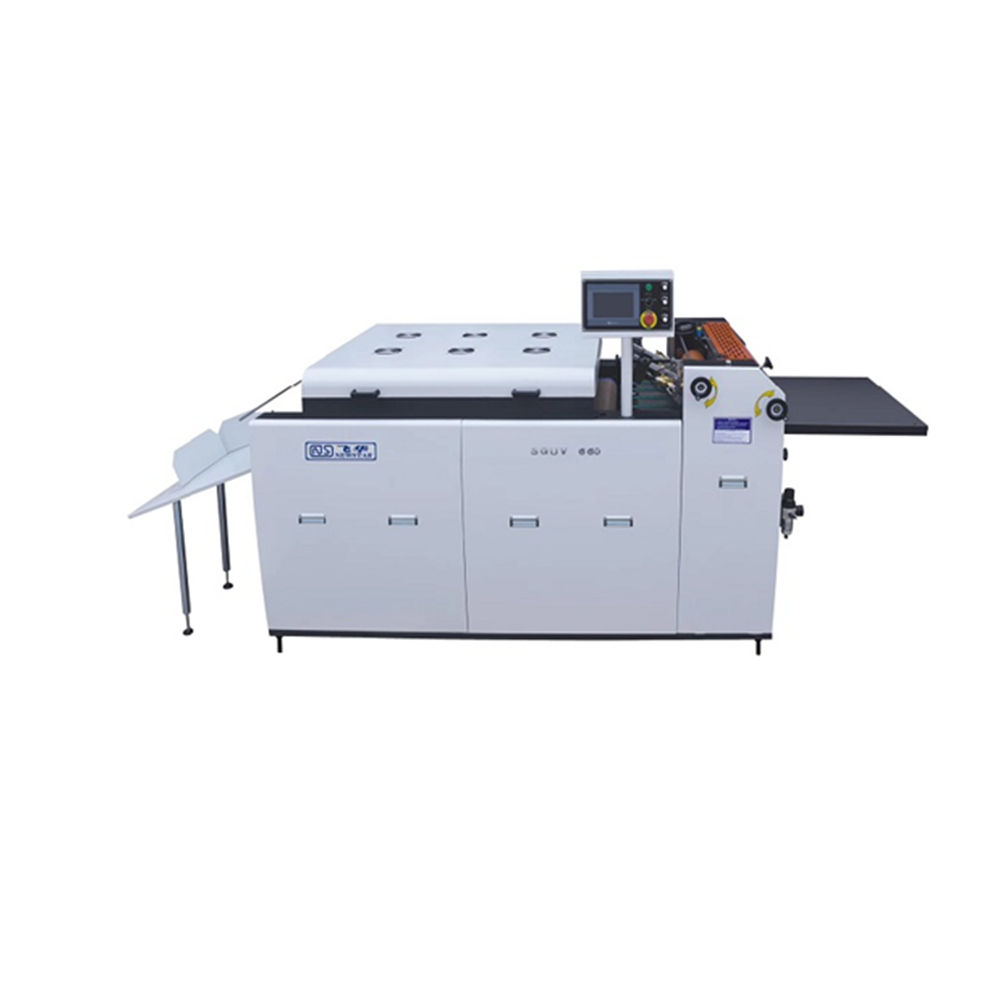 SGUV-660 Automatic Hydraulic Provided Newstar Silver Roller Uv Printing Coater Machine Coating Machine