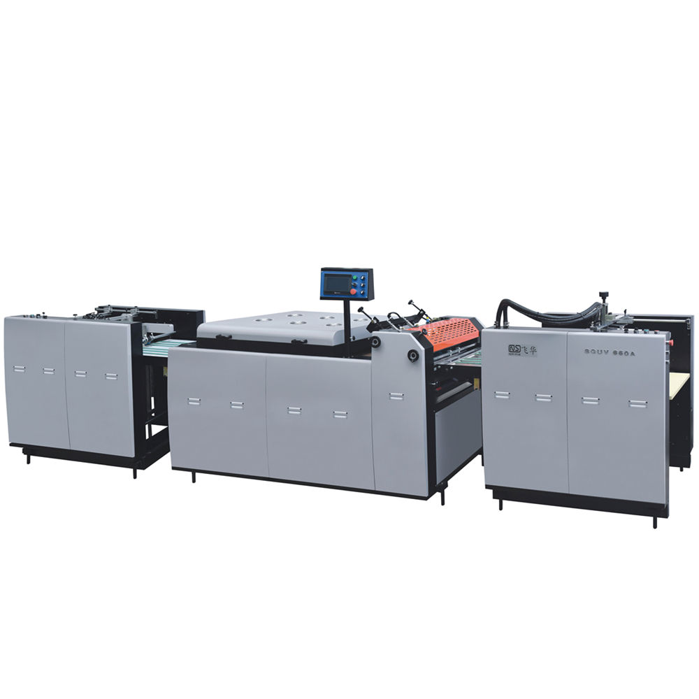 SGUV-660A Water Based Varnish UV Coating Machine India