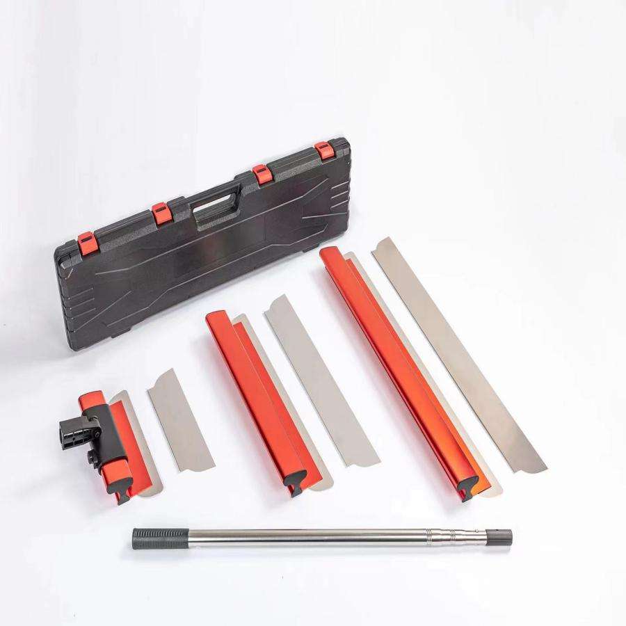 Drywall Skimming Spatula Blade Stainless Steel Drywall Smoothing Tool Plaster Skimming Blade